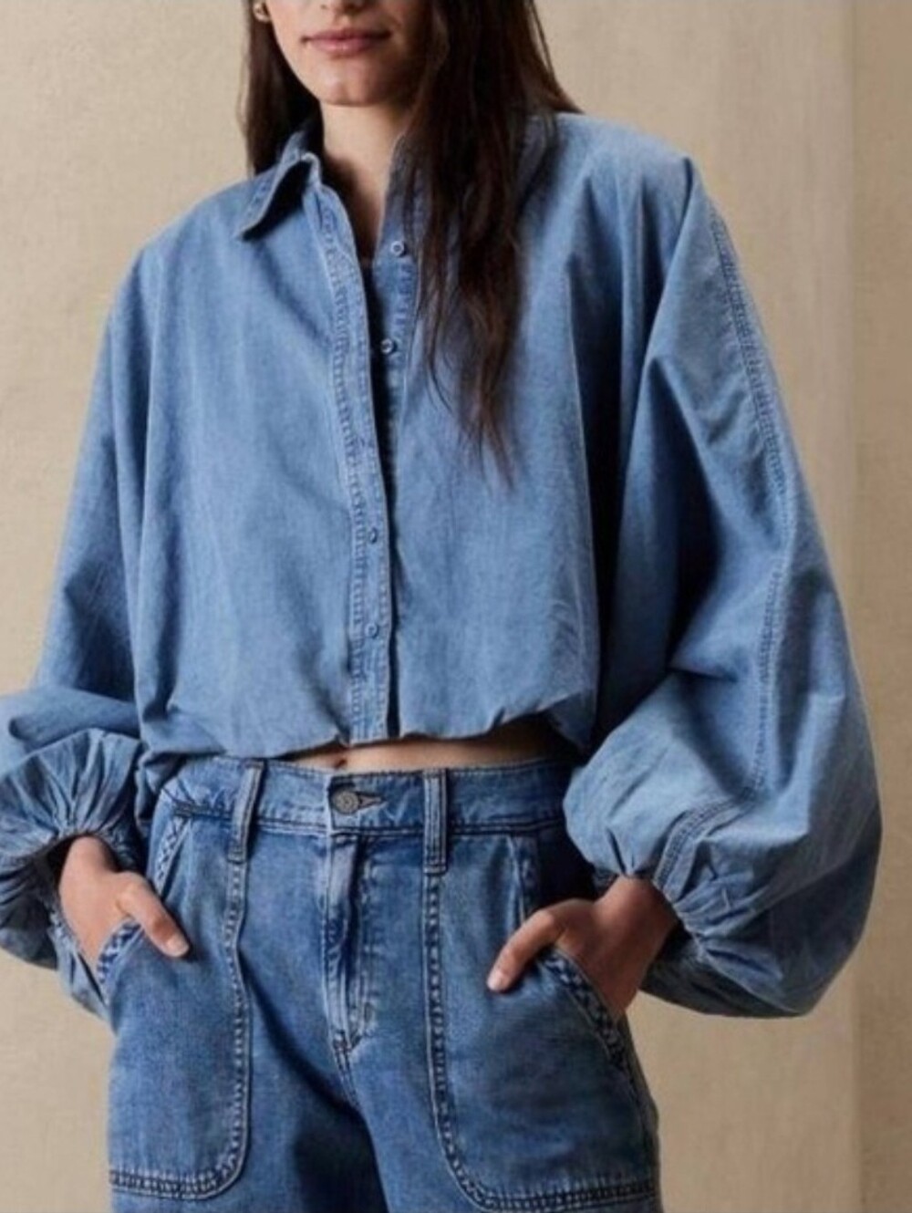 Banana Republic Denim Top